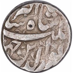 Silver One Rupee Coin of Jahangir of Patna Mint of Di Month.