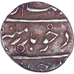 Silver Half Rupee Coin of Aurangzeb of Surat Mint.
