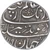 Image 1 : Unlisted Silver One Rupee Coin of Aurangzeb of Akabarabad Mint.