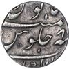 Image 2 : Silver One Rupee Coin of Farukhsiyar of Jahangrinagar.