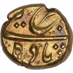 Gold Pagoda Coin of Farukshiyar of Imtiyazgarh Mint.