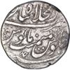 Image 2 : Rare Silver One Rupee Coin of Rafi ud Darjat of Shahjahanabad Dar ul Khilafa Mint.