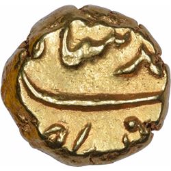 Gold Pagoda Coin of Ahmad Shah Bahadur of Imtiyazgarh Mint.