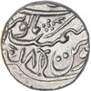Image 2 : Silver One Rupee Coin of Najibabad Mint of Awadh State.