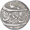Image 1 : Silver One Rupee Coin of Mahe Indrapur Mint of Bharatpur State.