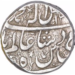 Silver One Rupee Coin of Jahangir Muhammad Khan of Bhopal State.