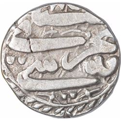 Silver One Rupee Coin of Sikandar Begum of Bhopal State.