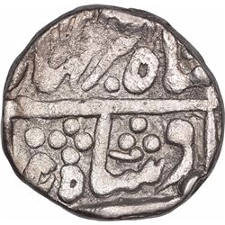 Rare Silver One Rupee Coin of Bishen Singh of Bundi Mint.