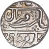 Image 1 : Silver One Rupee Coin of Ram Singh II of Qila Shahabad Mint of Kotah State.