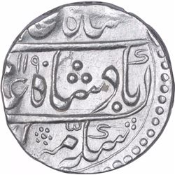 Silver One Rupee Coin of Devgarh Mint of Pratapgarh State.