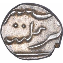Silver One Fifth Rupee Coin of Indo French.