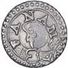 Image 1 : Silver One Fanam Coin of Madras Presidency.