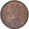 Image 2 : Copper One Twelfth Anna Coin of Victoria Empress of Calcutta Mint of 1895.