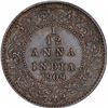 Image 1 : Bronze One Twelfth Anna Coin of King Edward VII of Calcutta Mint of 1909.