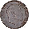 Image 2 : Bronze One Twelfth Anna Coin of King Edward VII of Calcutta Mint of 1909.