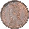 Image 2 : Copper Half Pice Coin of Victoria Empress of Calcutta Mint of 1889.