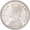Image 2 : Silver Two Annas Coin of Victoria Empress of Calcutta Mint of 1886.