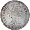 Image 2 : Silver Two Annas Coin of Victoria Empress of Calcutta Mint of  1896.