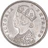 Image 2 : Silver Two Annas Coin of Victoria Empress of Calcutta Mint of 1901.