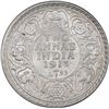 Image 1 : Silver Two Annas Coin of King George V of Calcutta Mint of 1913.