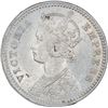 Image 2 : Silver Quarter Rupee Coin of Victoria Empress of Calcutta Mint of 1894.