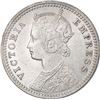 Image 2 : Rare Silver Quarter Rupee Coin of Victoria Empress of Calcutta Mint of 1898.
