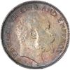 Image 2 : Silver Quarter Rupee Coin of King Edward VII of Calcutta Mint of 1904.