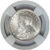 Image 2 : Silver Quarter Rupee Coin of King George V of Bombay Mint of 1912.