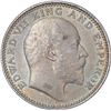 Image 2 : Silver Half Rupee Coin of  King Edward VII of Calcutta Mint of 1907.