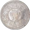 Image 1 : Silver Half Rupee Coin of King George V of Calcutta Mint of 1933.
