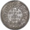 Image 1 : Rare Silver One Rupee Coin of Victoria Queen of Bombay Mint of 1862.