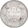 Image 1 : Silver One Rupee Coin of Victoria Empress of Calcutta Mint of 1900.