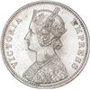 Image 2 : Silver One Rupee Coin of Victoria Empress of Calcutta Mint of 1900.