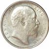 Image 2 : Silver One Rupee Coin of King Edward VII of Calcutta Mint of 1906.
