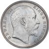 Image 2 : Silver One Rupee Coin of King Edward VII of Bombay Mint of 1909.