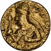 Image 1 : Rare Gold Dinar Coin of Kushan Dynasty of Huvishka of Mao Type.
