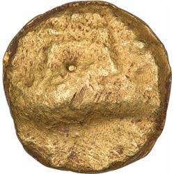 Gold Gadyana Coin of Chalukyas of Badami.