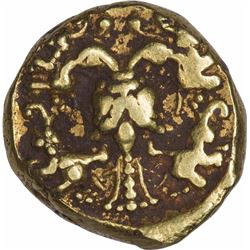 Rare Gold Varaha Coin of Achyutharaya of Vijayanagar Empire.