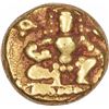 Image 1 : Gold Half Varaha Coin of Krishnadevaraya of Tululva Dynasty of Vijayanagara Empire.