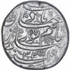 Image 2 : Rare Silver One Rupee Coin of Nurjahan of Surat Mint.