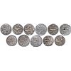 Image 1 : Lot of 11 Months Silver One Rupee Coins of Jahangir of Patna Mint.