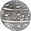 Image 1 : Silver Half Rupee Coin of Aurangzeb of Golkonda Mint.