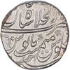 Image 2 : Silver One Rupee Coin of Rafi ud Darjat of Shahjahanabad Dar ul Khilafa Mint.