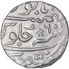 Image 2 : Silver One Rupee Coin of Balwantnagar Jhansi Mint of Maratha Confederacy.
