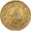 Image 1 : Gold One Third Mohur Coin of Sayaji Rao III of Baroda State.