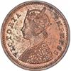 Image 2 : Copper One Twelfth Anna Coin of Victoria Empress of Bombay Mint of 1886.