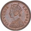 Image 2 : Copper One Twelfth Anna Coin of Victoria Empress of Bombay Mint of 1889.
