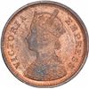 Image 2 : Copper Half Pice Coin of Victoria Empress of Calcutta Mint of 1893.