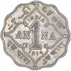 Image 1 : Cupro Nickel One Anna Coin of King George V of Bombay Mint of 1914.