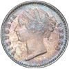 Image 2 : Silver Two Annas Coin of Victoria Queen of Calcutta Mint of 1841.